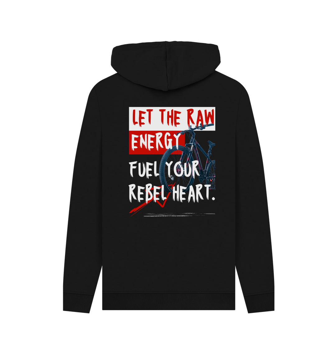 Men’s Organic Cotton MTB Hoodie ”REBEL HEART”