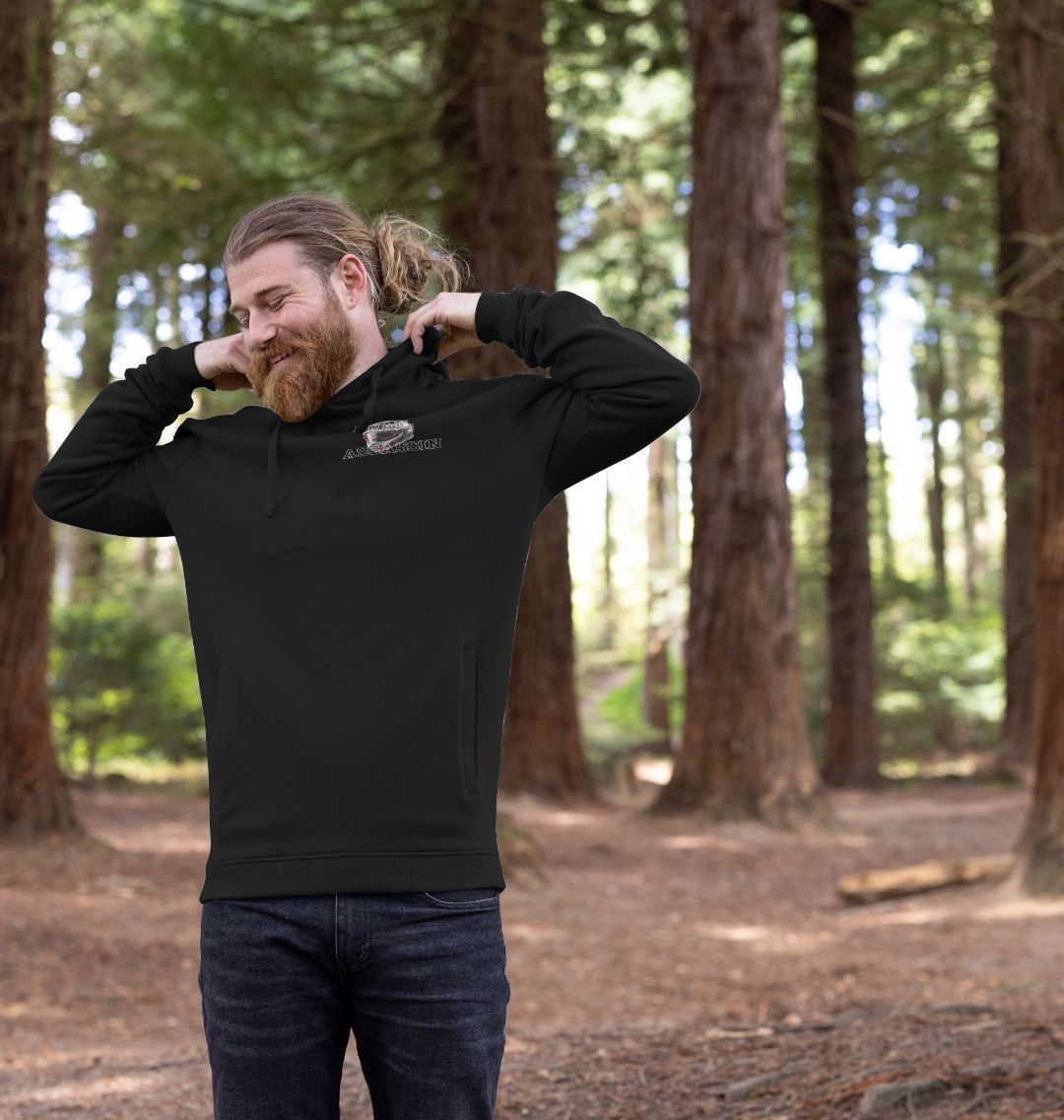 Men’s Organic Cotton MTB Hoodie “ITS MY TRAIL”