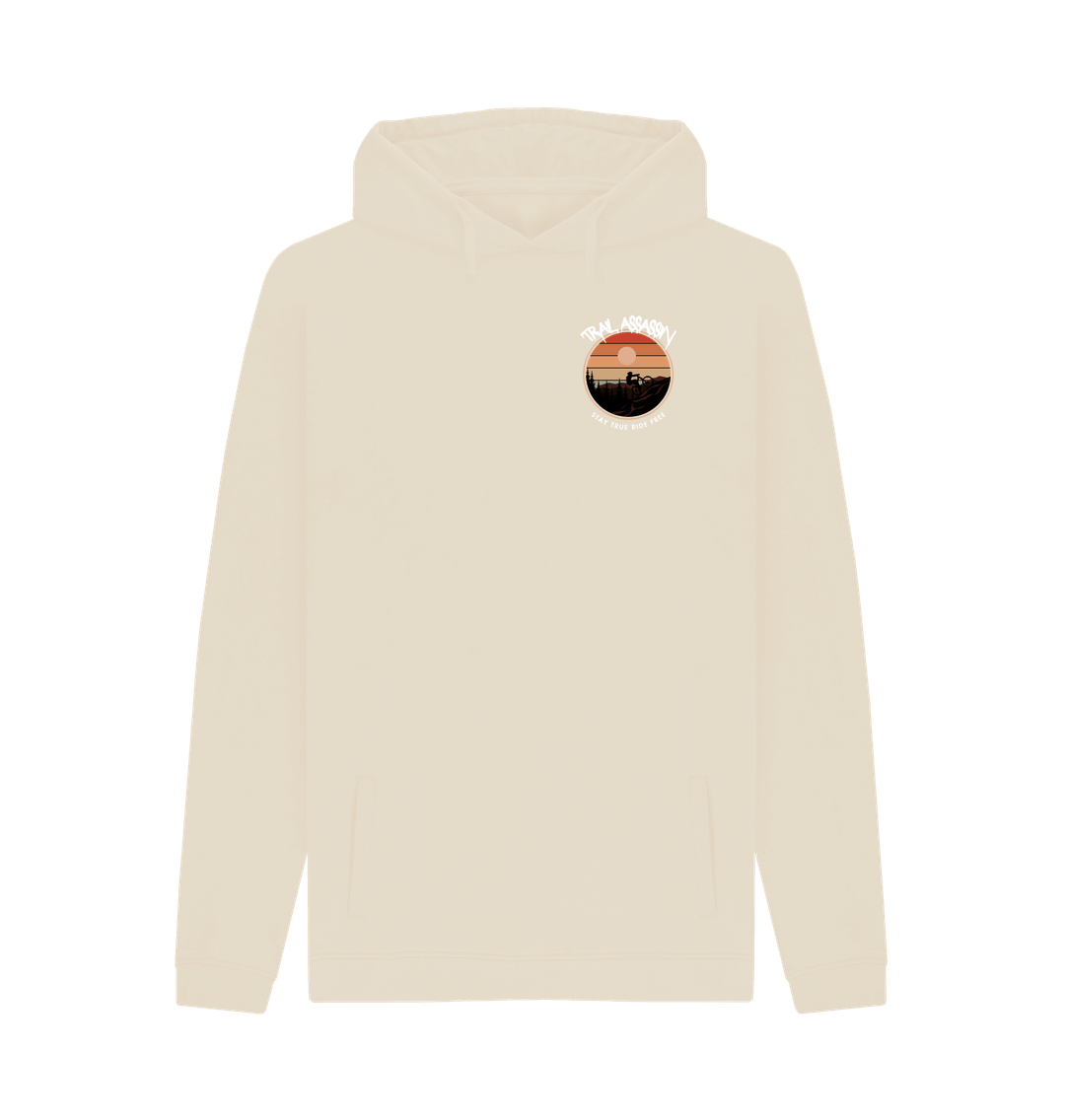 Oat Men\u2019s Hoodie \u201cSTAY TRUE RIDE FREE\u201d