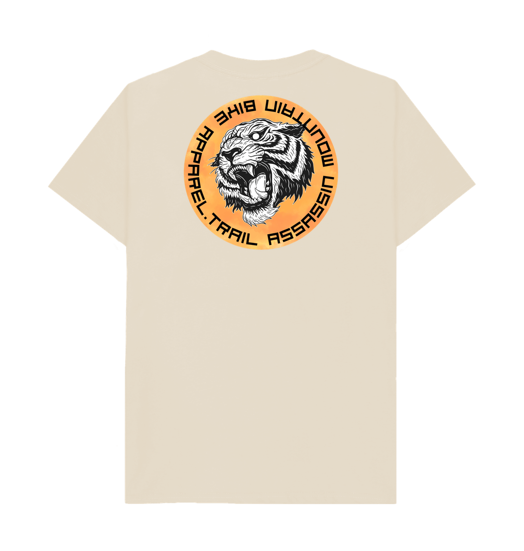 Men’s Organic Cotton MTB T-Shirt ”UNLEASH THE BEAST”