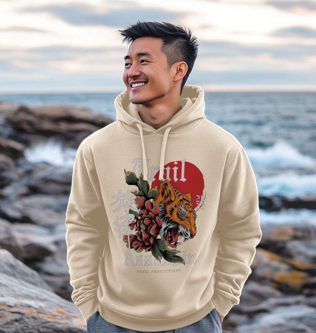 Men’s Organic Cotton MTB Hoodie “GNARLY BY NATURE”