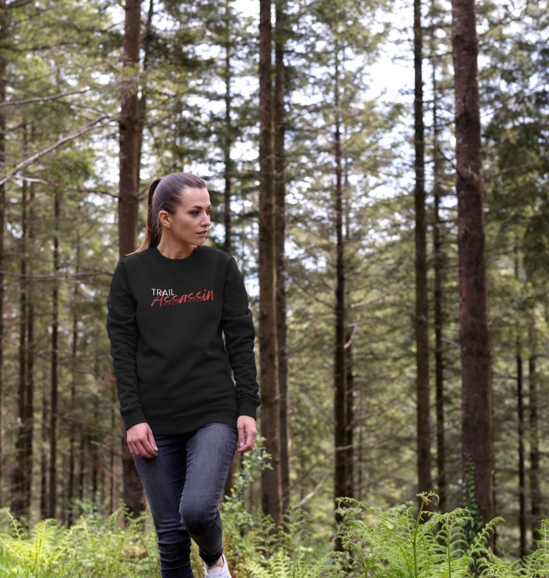 Ladies Organic Cotton MTB Sweater “NO GLORY”