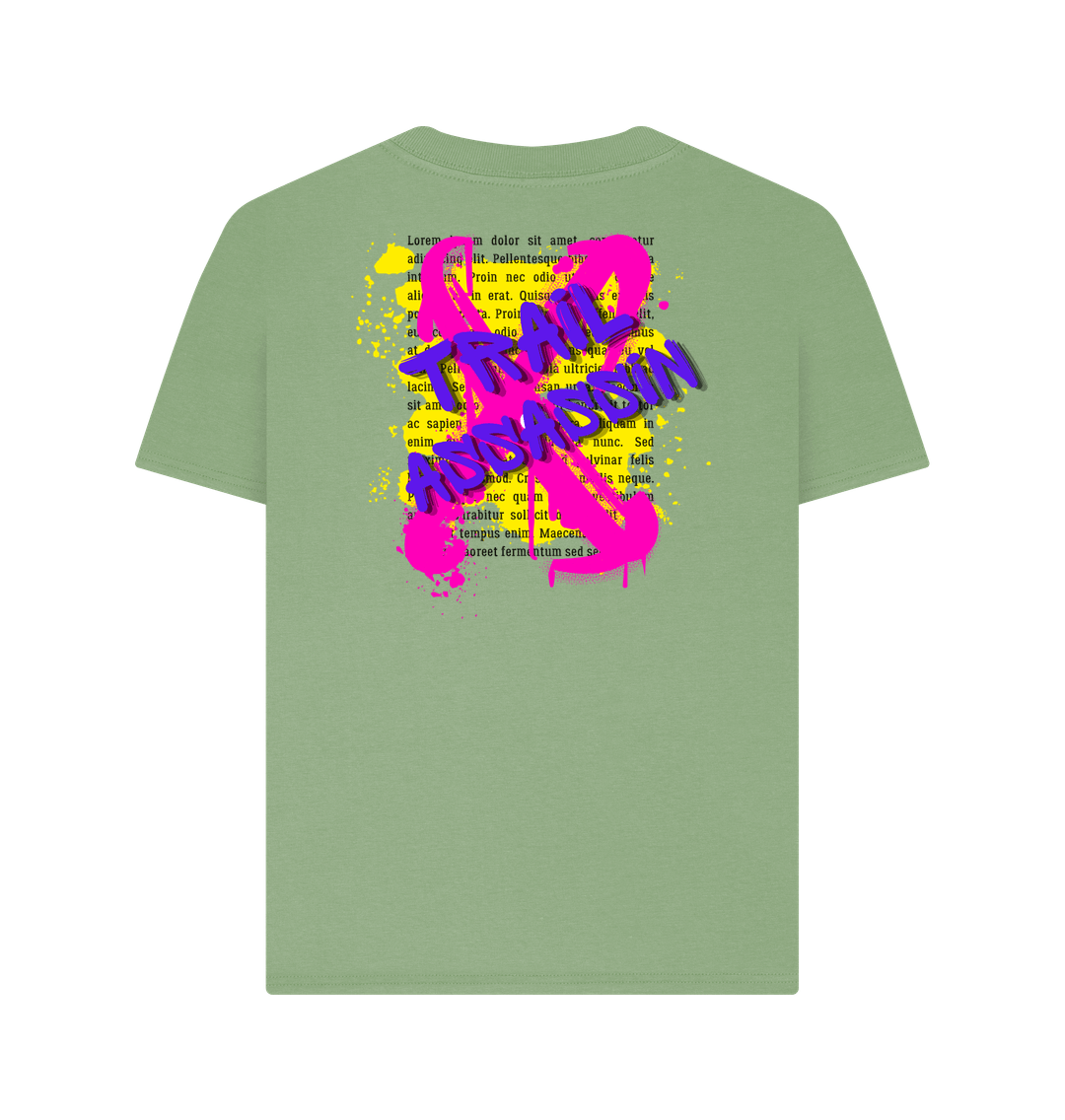 Ladies Organic Cotton MTB T-Shirt with X Graphic
