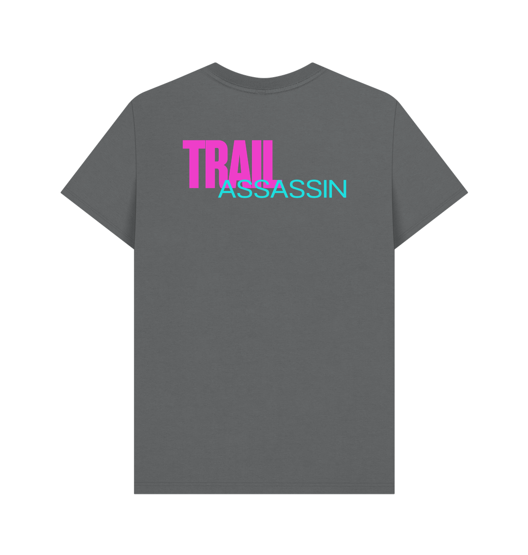 Slate Grey Printed T-shirt