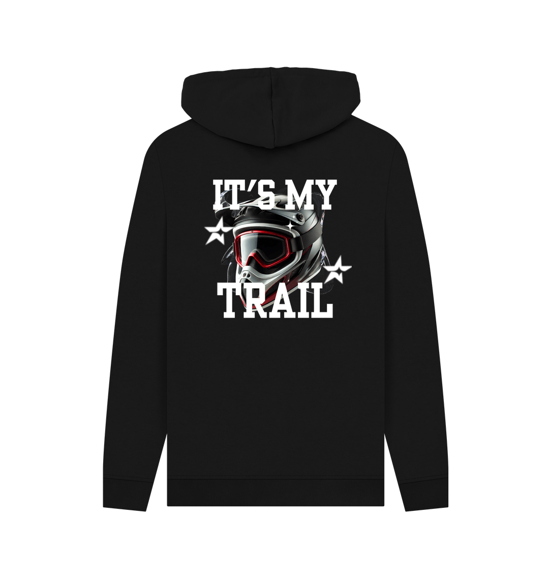 Men’s Organic Cotton MTB Hoodie “ITS MY TRAIL”