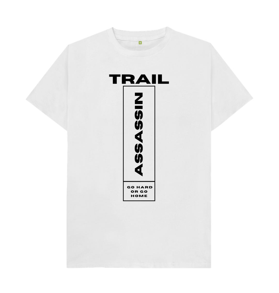 White Men\u2019s T-Shirt \u201cGo Hard Or Go Home\u201d