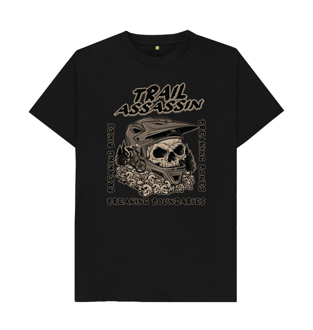 Black T-Shirt \u201cBREAKING BONES\u201d