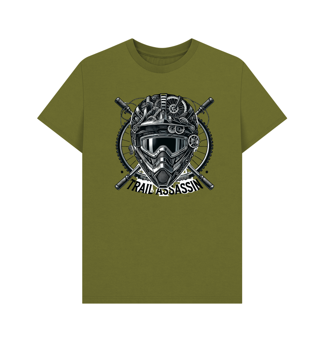 Moss Green T-Shirt \u201cGEAR HEAD\u201d