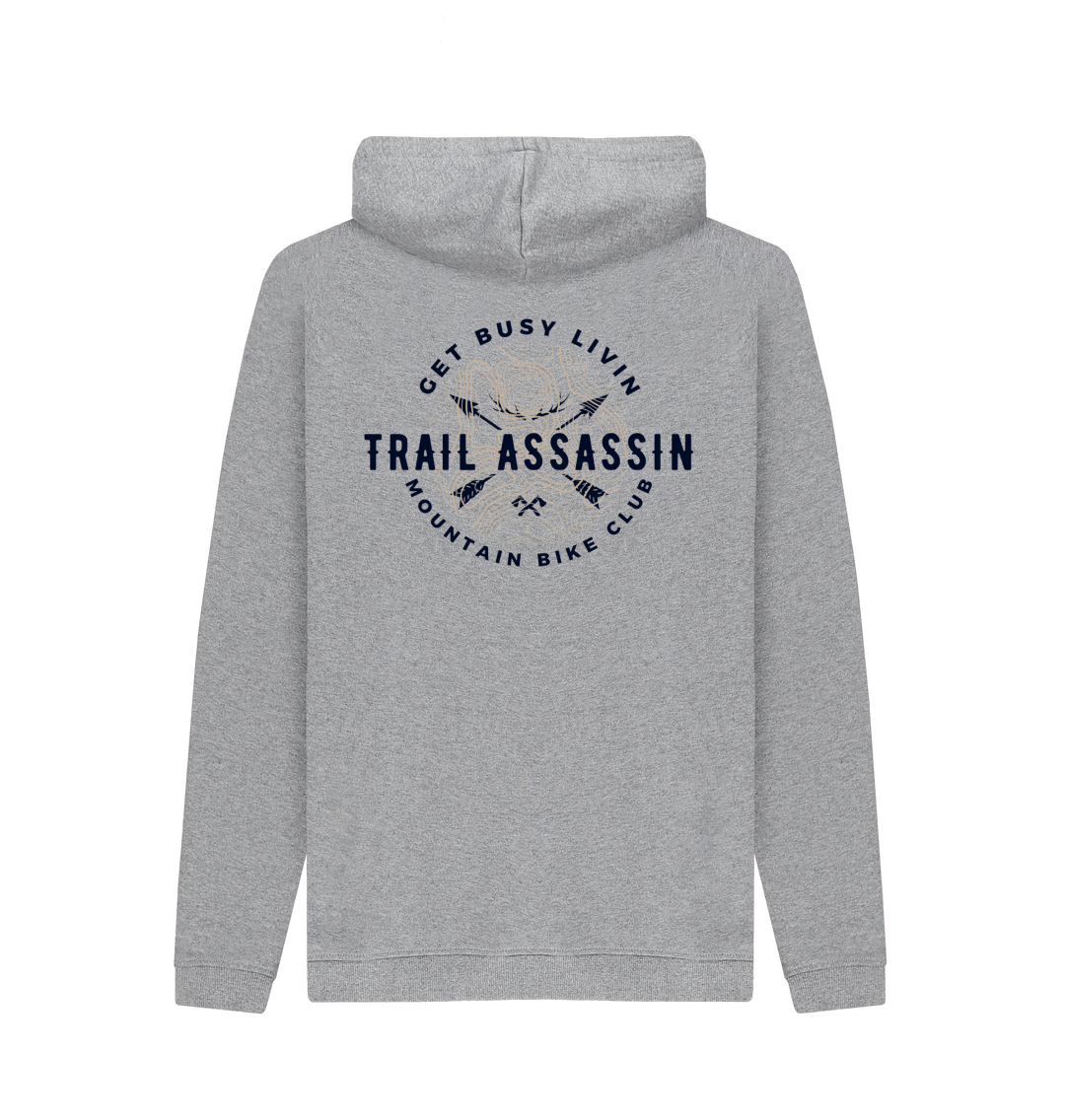 Light Heather Printed Hoody