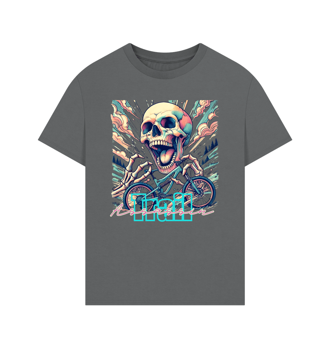 Slate Grey Printed T-shirt