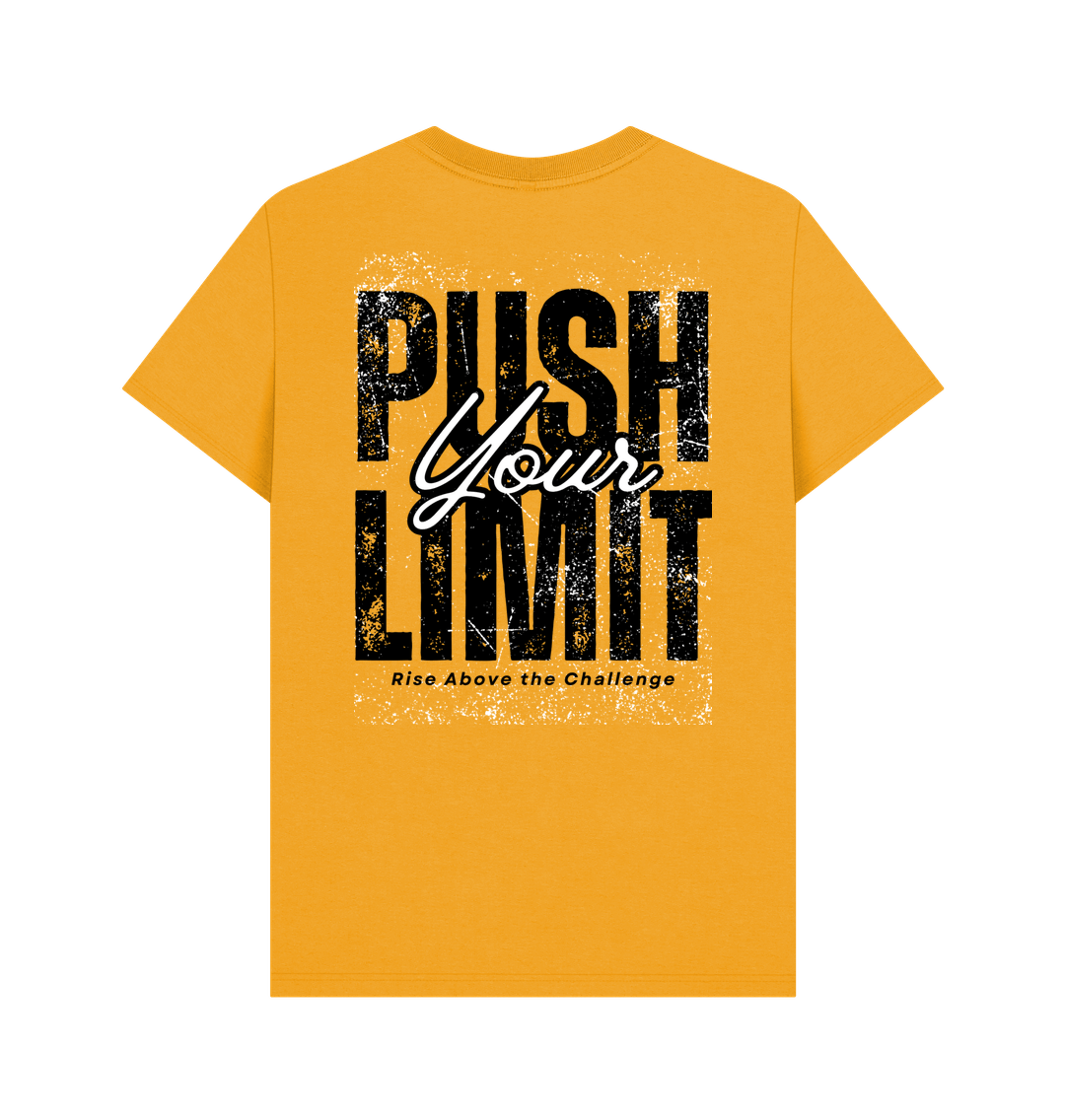 Men’s Organic MTB T-Shirt “PUSH YOUR LIMITS”