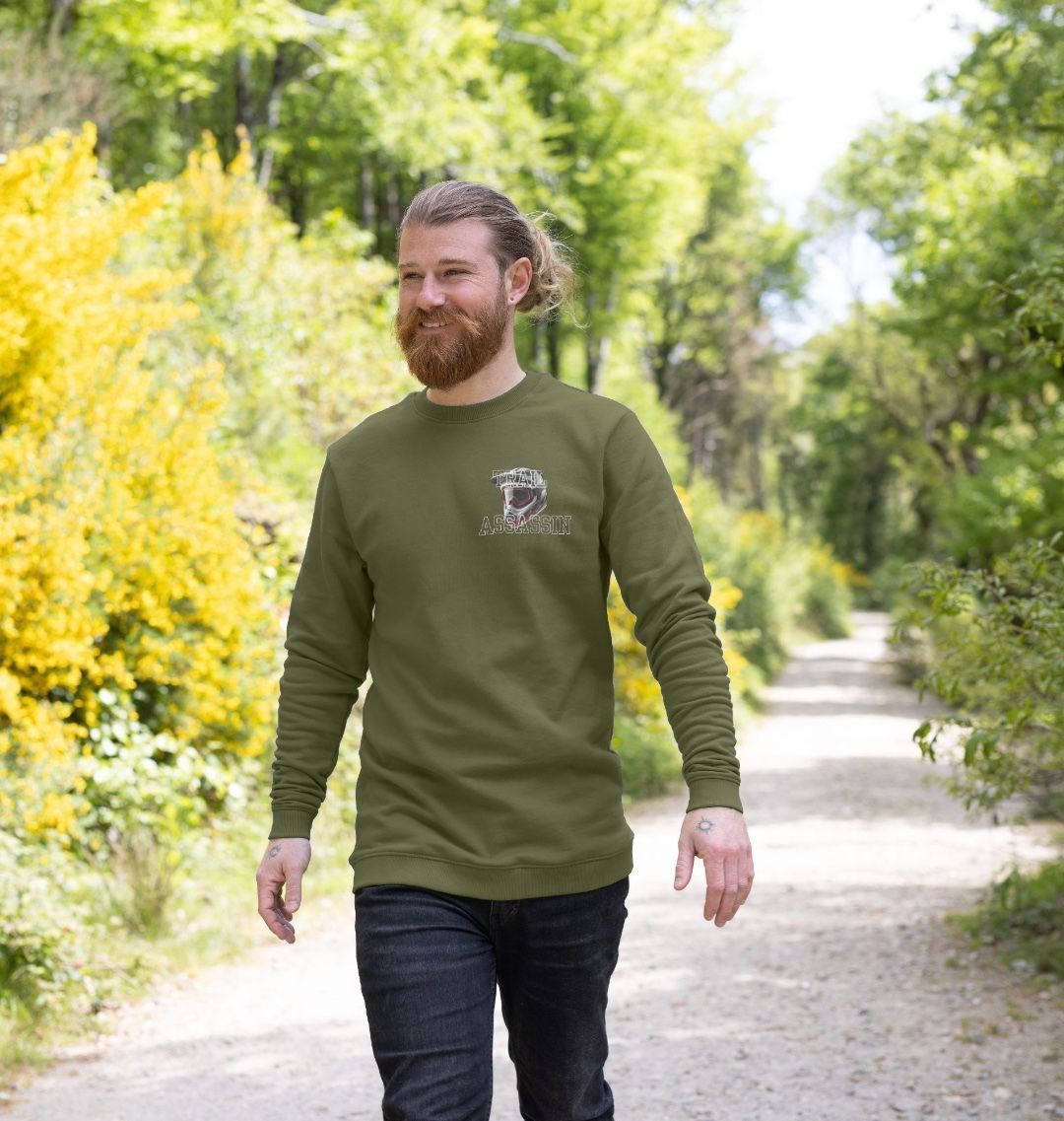Men’s Organic Cotton MTB Sweater “ITS MY TRAIL”