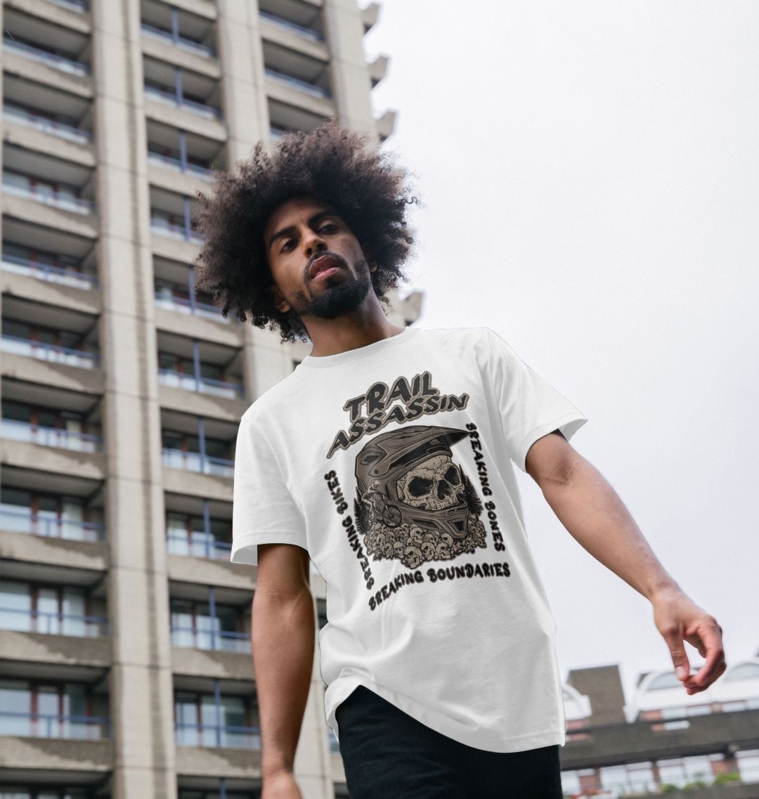 Men’s Organic Cotton MTB T-Shirt “BREAKING BONES”