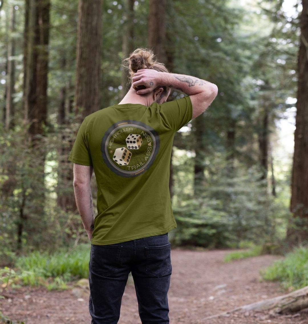 Men’s Organic Cotton MTB T-Shirt “HIGH ROLLER”