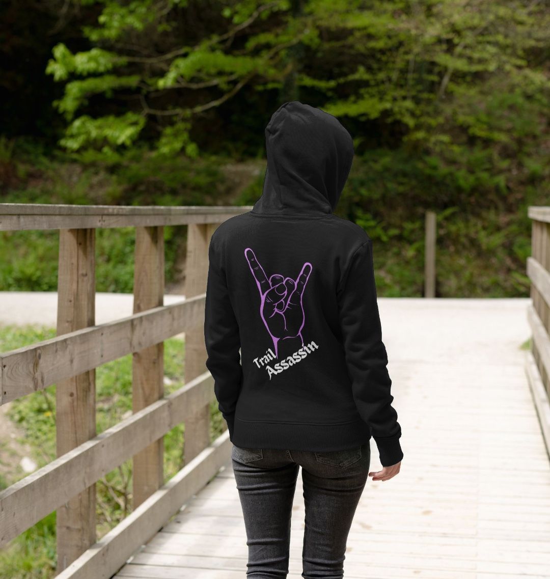 Ladies Organic Cotton MTB Hoodie “SEND IT”