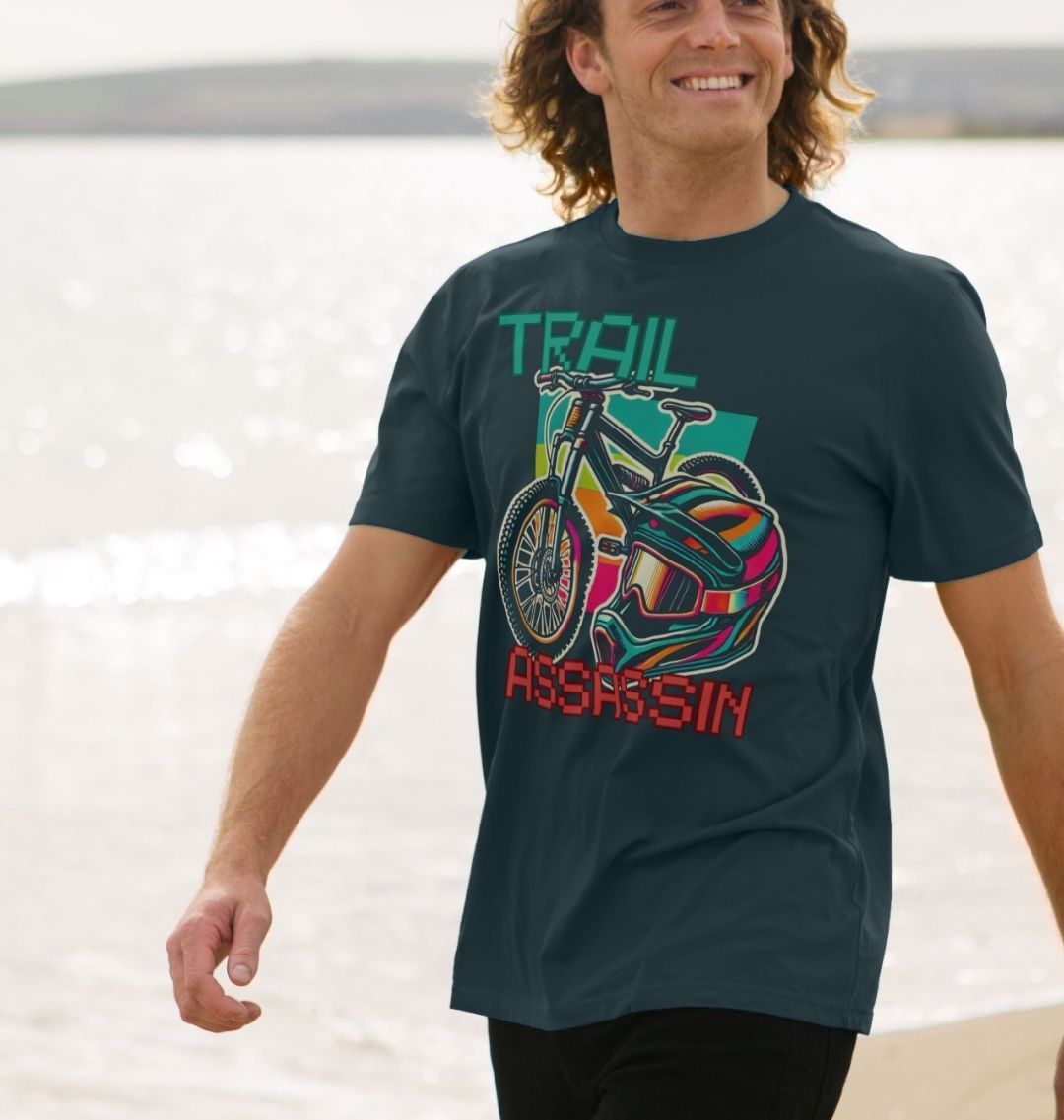 Men’s Organic Cotton MTB T-Shirt “90s RETRO”
