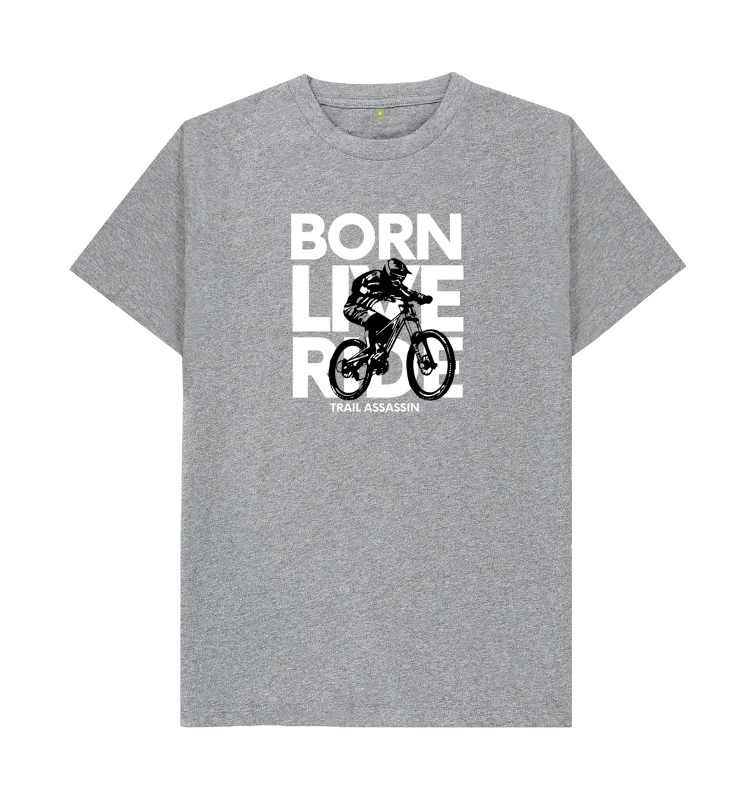 Athletic Grey Printed T-shirt