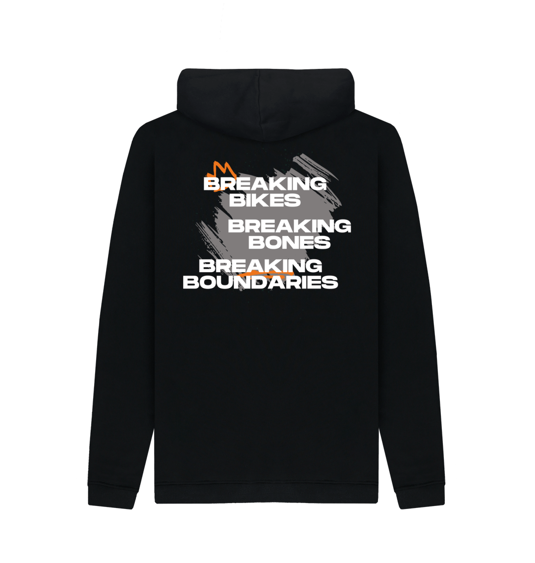 Black Hoodie \u201cBREAKING SHIT\u201d