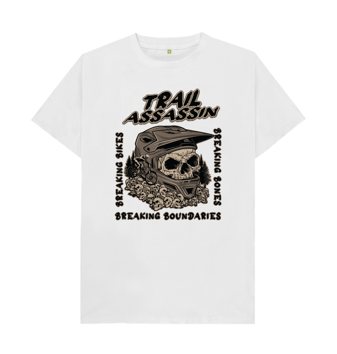 White T-Shirt \u201cBREAKING BONES\u201d