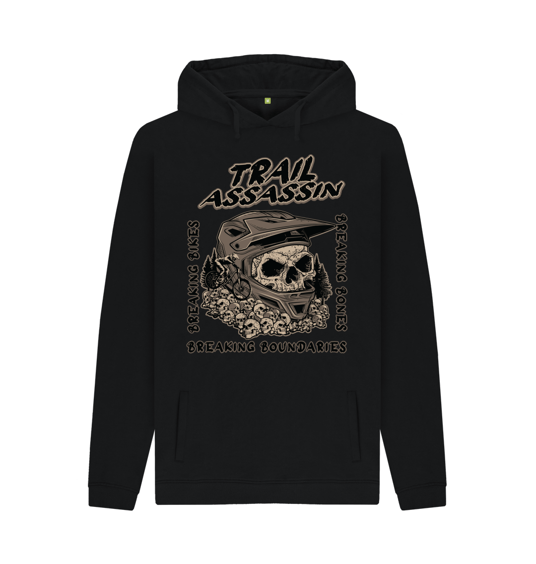 Black Men\u2019s Hoodie \u201cBREAKING BONES\u201d