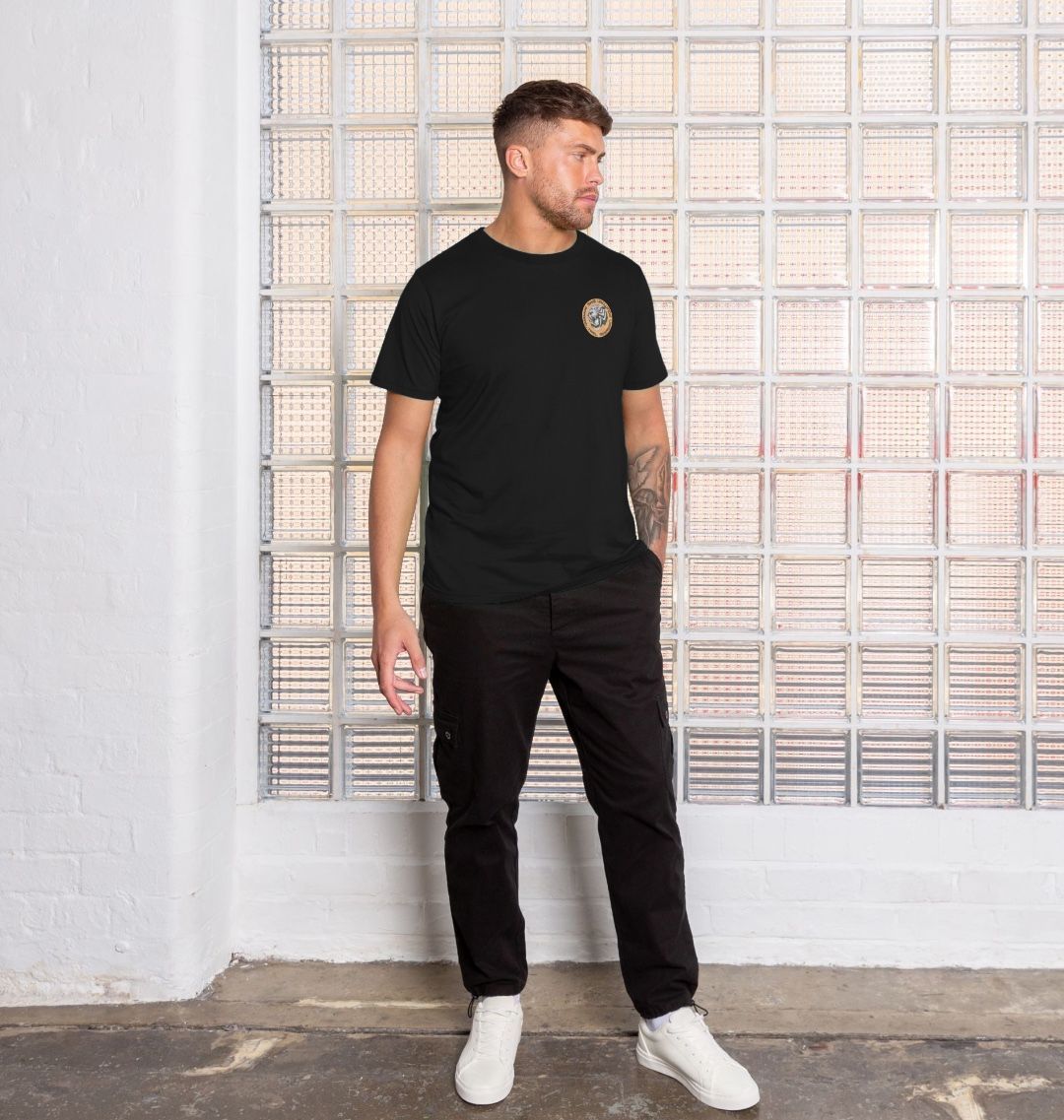 Men’s Organic Cotton MTB T-Shirt ”UNLEASH THE BEAST”