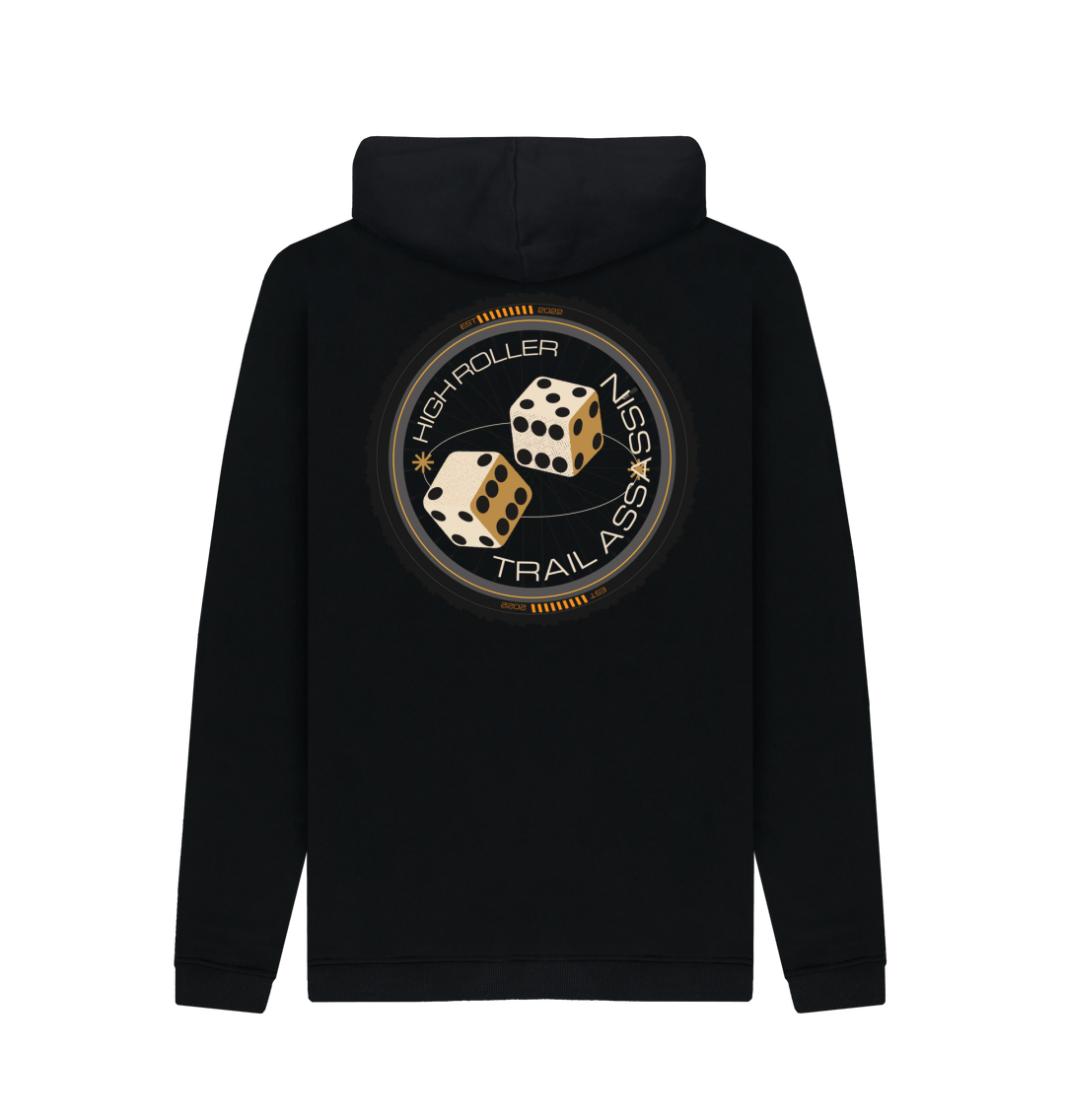 Men’s Organic Cotton MTB Hoodie “HIGH ROLLER”