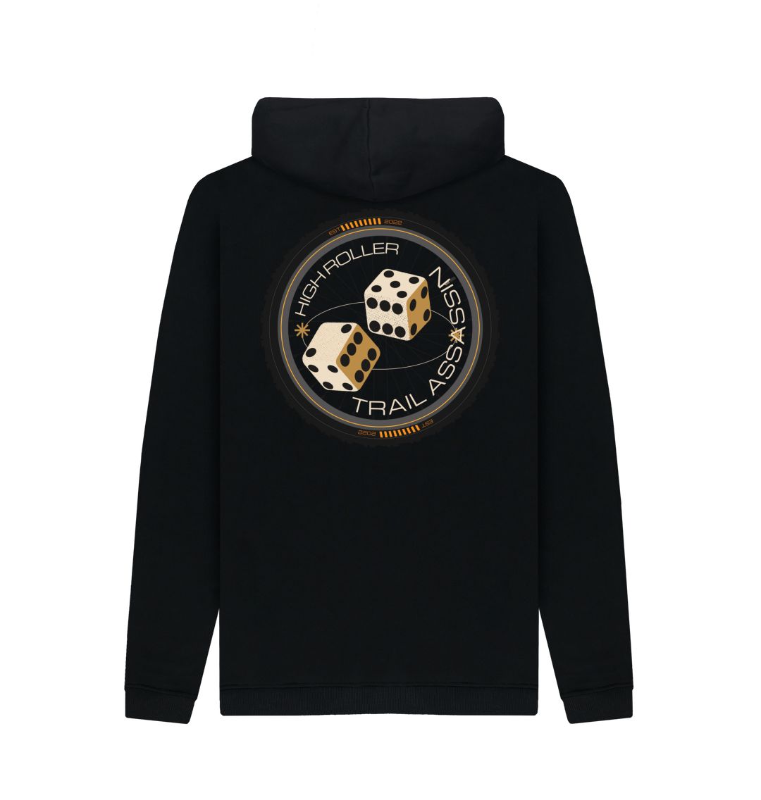 Men’s Organic Cotton MTB Hoodie “HIGH ROLLER”