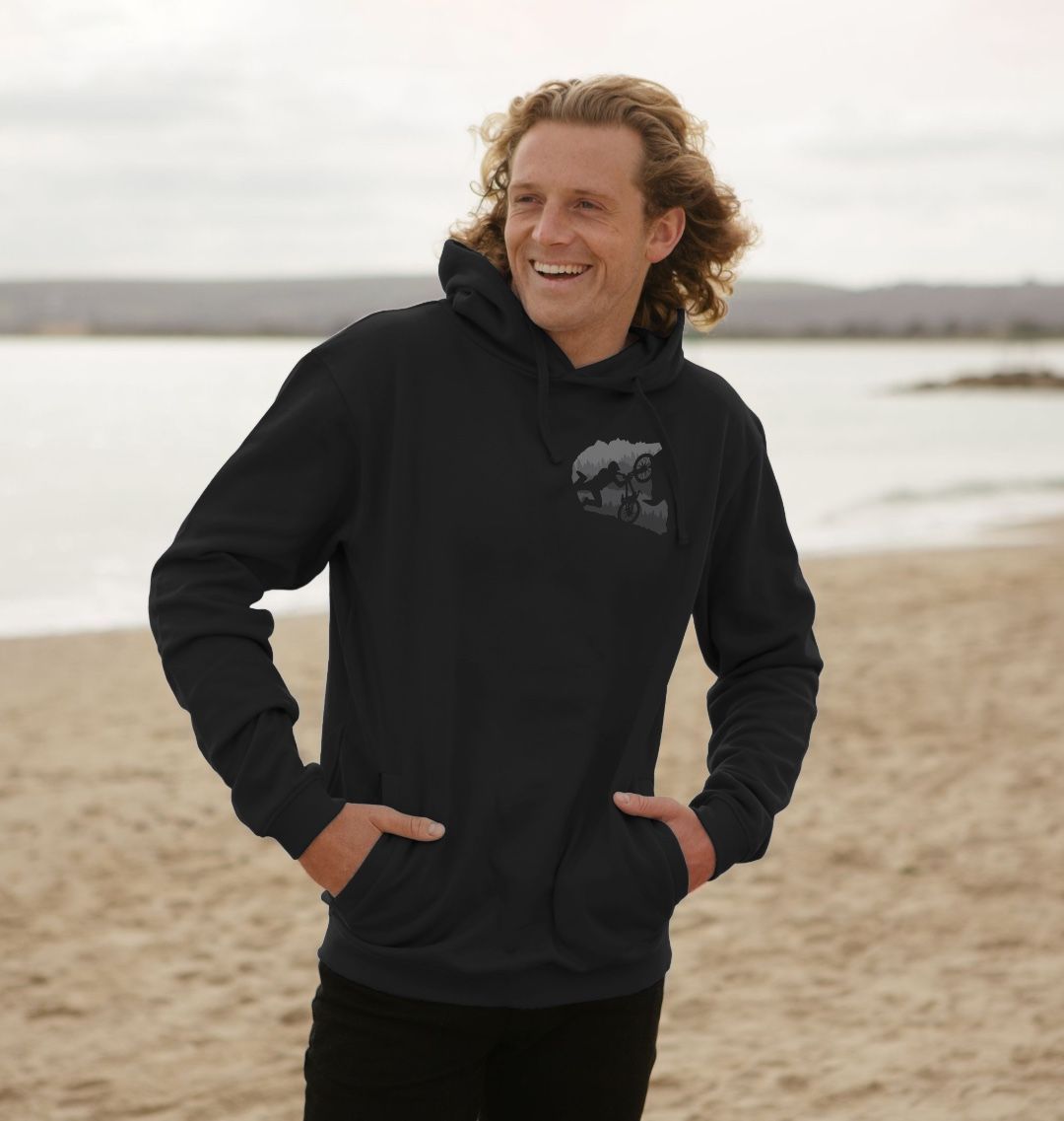 Men’s Organic Cotton MTB Hoodie “FREESTYLE “