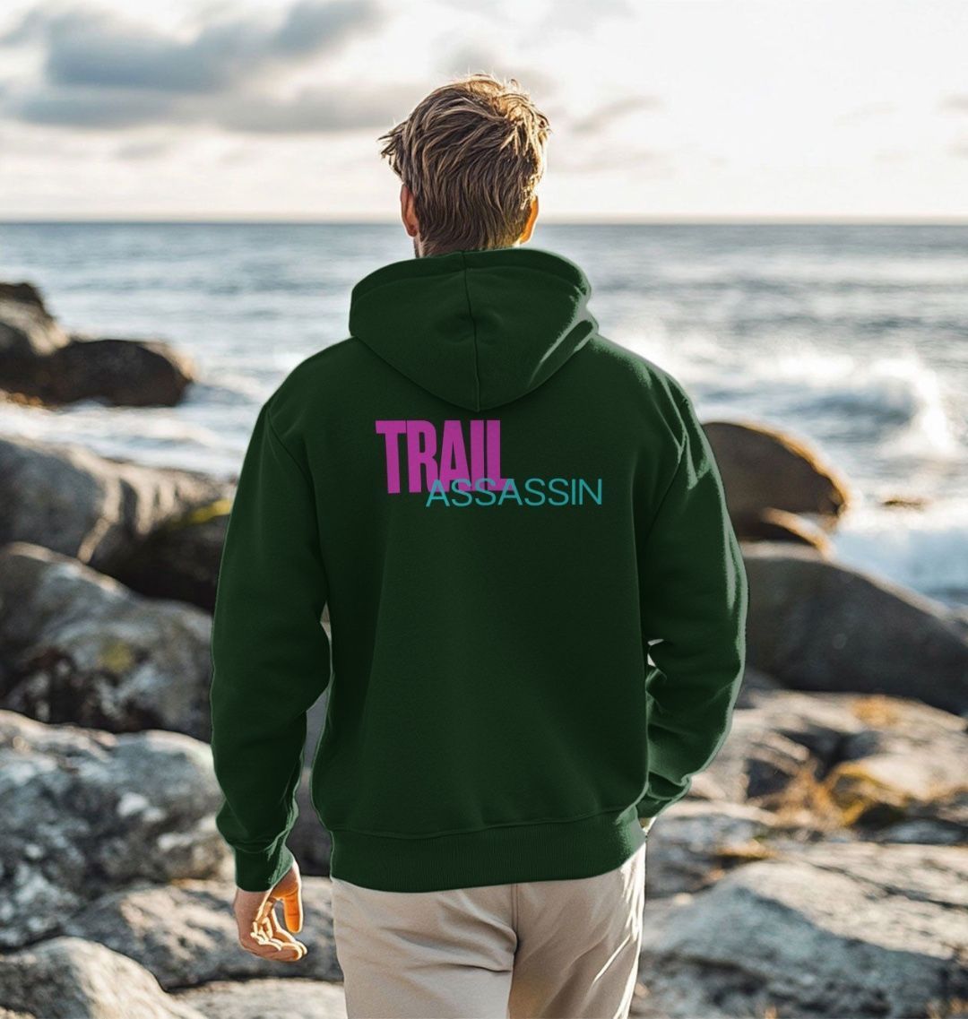 Men’s Organic Cotton MTB Hoodie “PEDAL STRIKE”