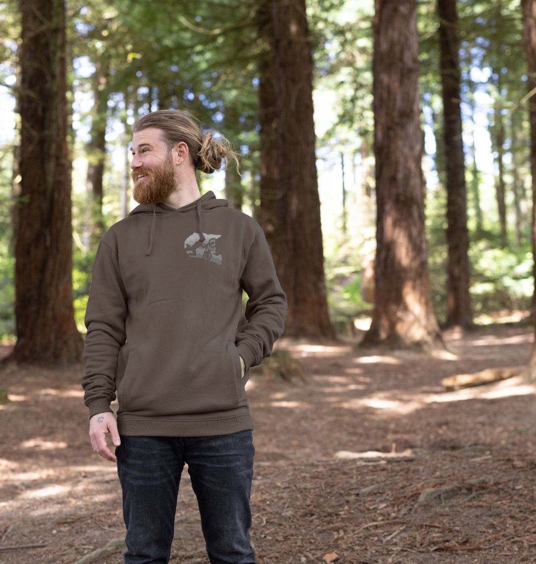 Men’s Organic Cotton MTB Hoodie “FREESTYLE “