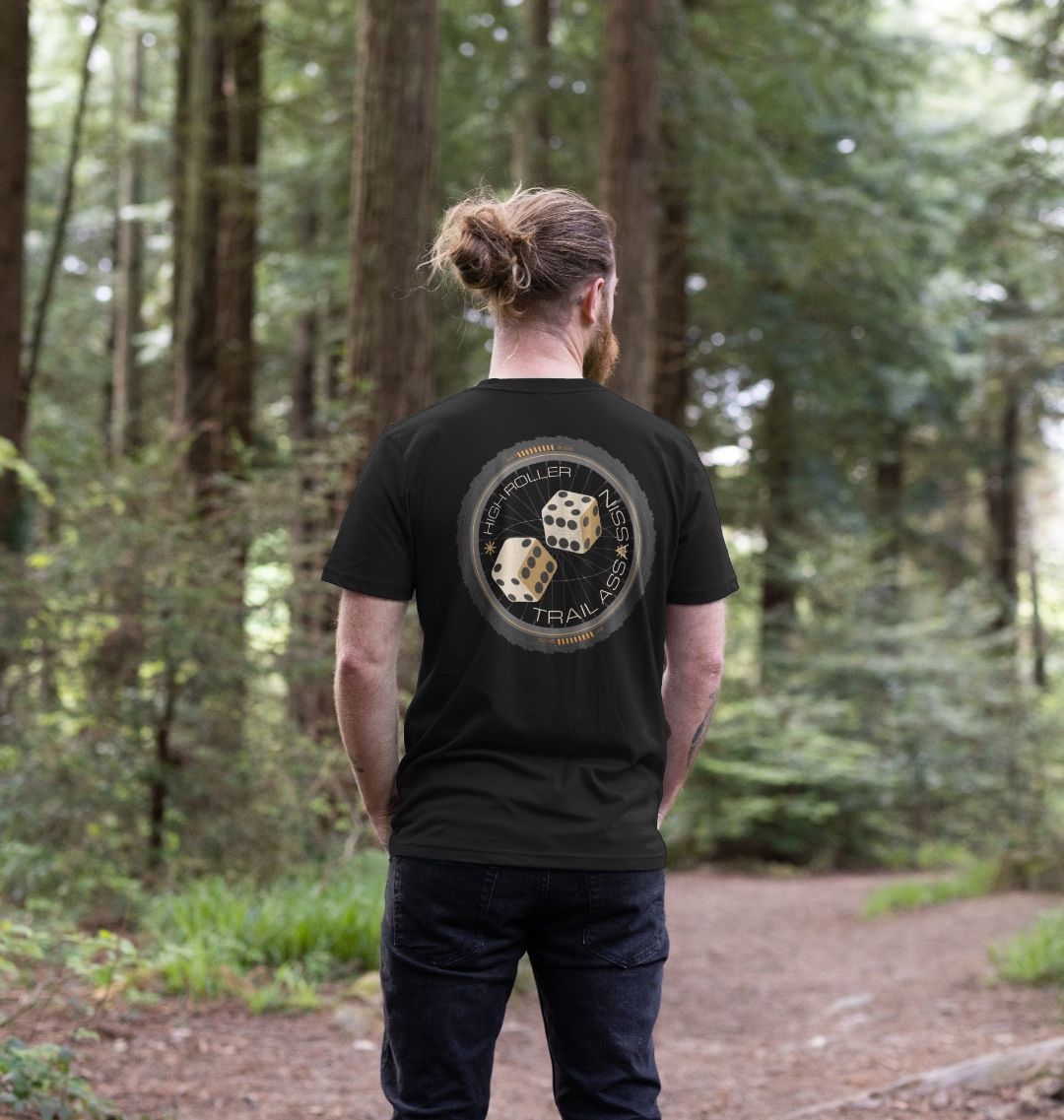 Men’s Organic Cotton MTB T-Shirt “HIGH ROLLER”