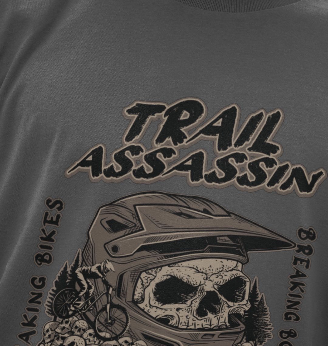 Men’s Organic Cotton MTB T-Shirt “BREAKING BONES”