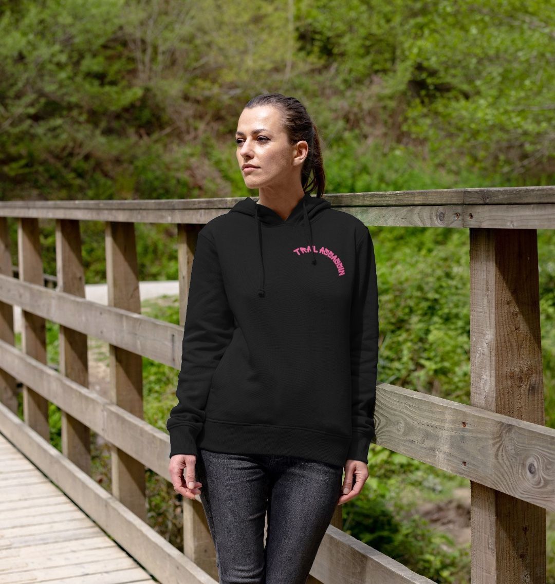 Ladies Organic Cotton MTB Hoodie ”QOM”
