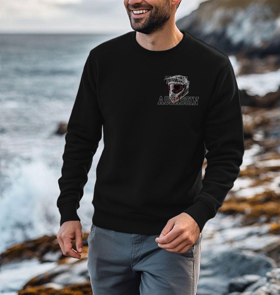 Men’s Organic Cotton MTB Sweater “ITS MY TRAIL”