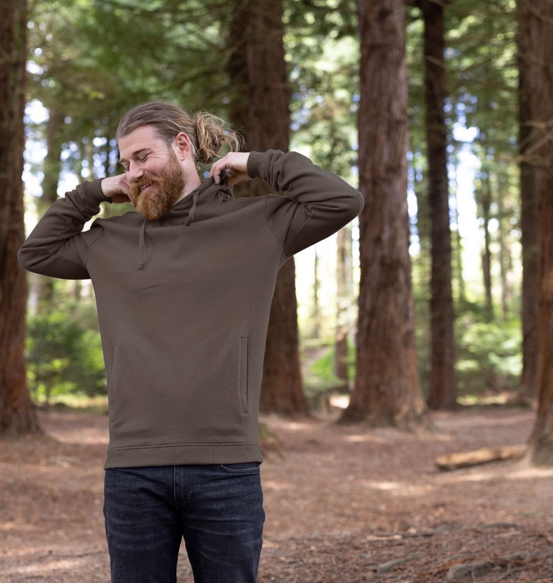 Men’s Organic Cotton MTB Hoodie “FREESTYLE “