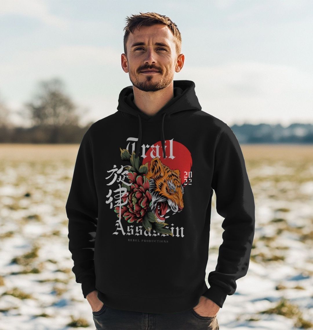 Men’s Organic Cotton MTB Hoodie “GNARLY BY NATURE”