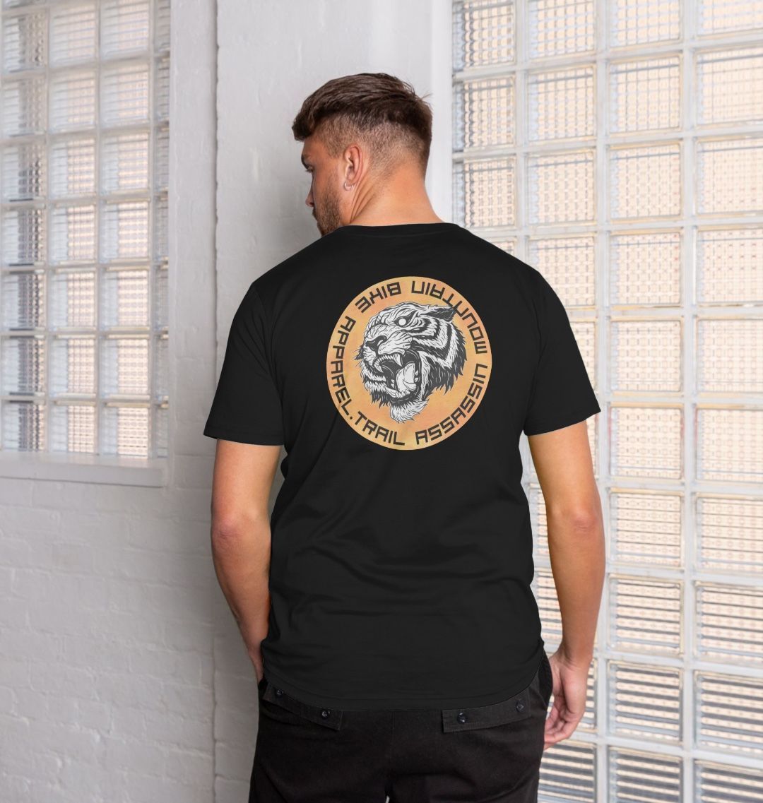 Men’s Organic Cotton MTB T-Shirt ”UNLEASH THE BEAST”