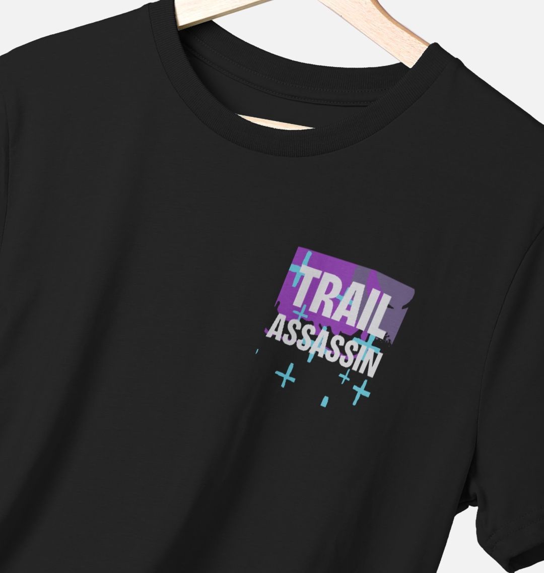 Men’s Organic Cotton MTB T-Shirt “WORK HARD,PLAY HARDER”