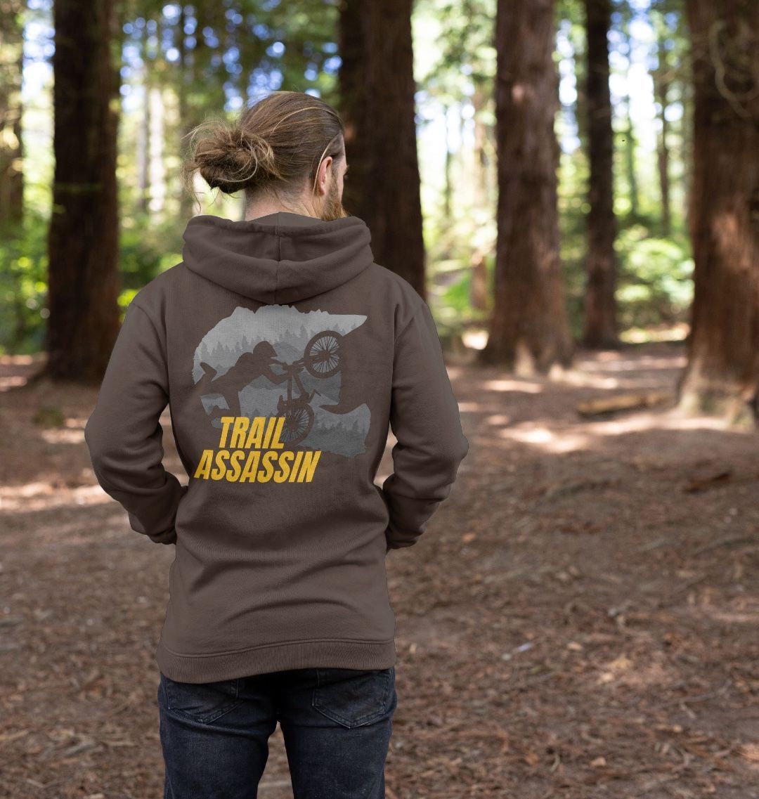 Men’s Organic Cotton MTB Hoodie “FREESTYLE “