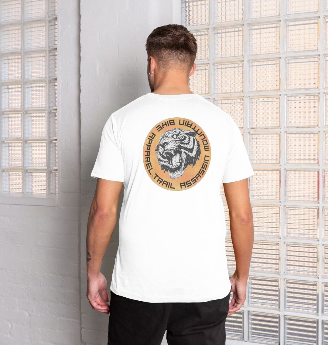 Men’s Organic Cotton MTB T-Shirt ”UNLEASH THE BEAST”