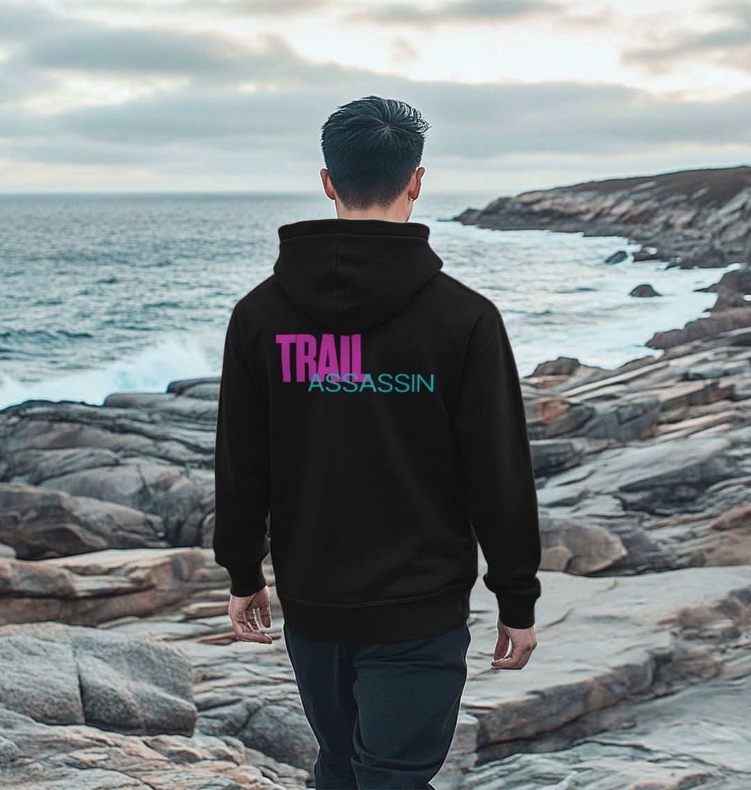 Men’s Organic Cotton MTB Hoodie “PEDAL STRIKE”