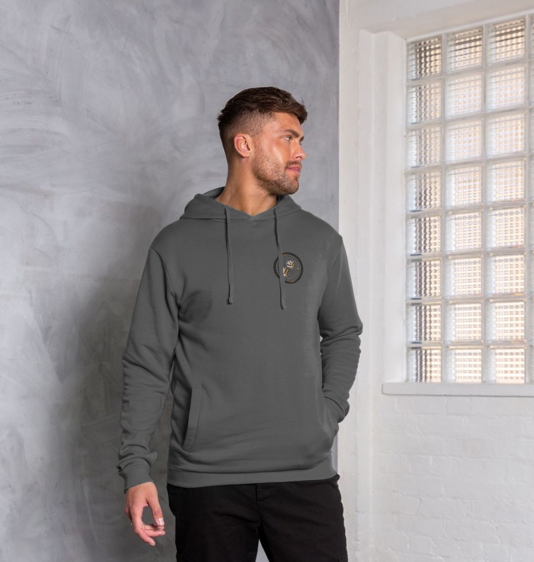 Men’s Organic Cotton MTB Hoodie “HIGH ROLLER”