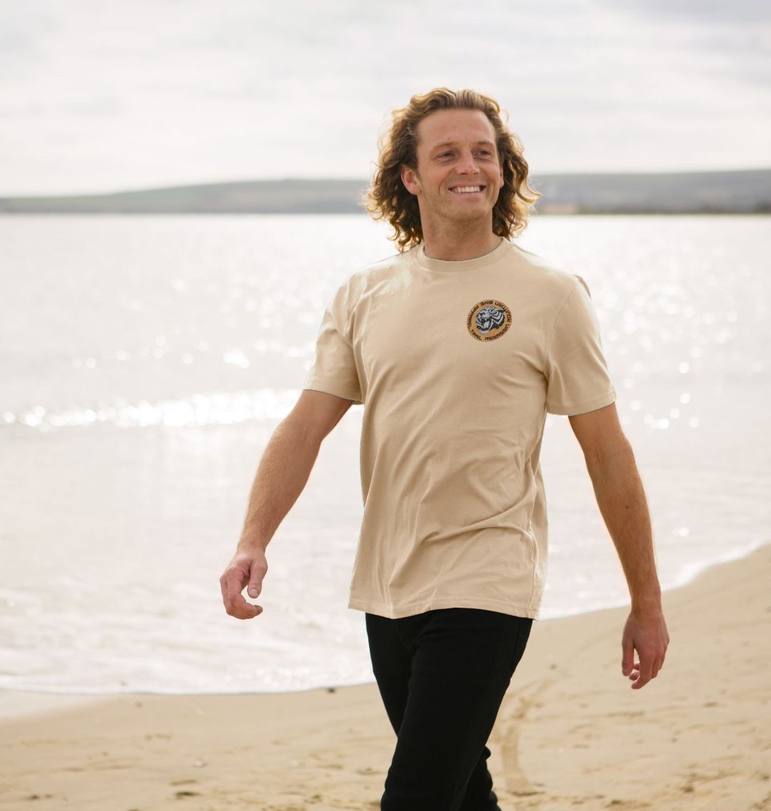 Men’s Organic Cotton MTB T-Shirt ”UNLEASH THE BEAST”