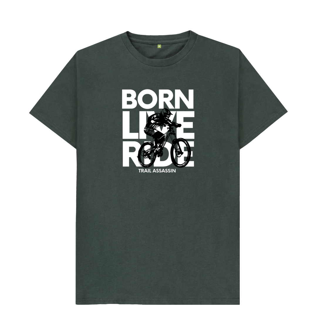 Dark Grey Printed T-shirt
