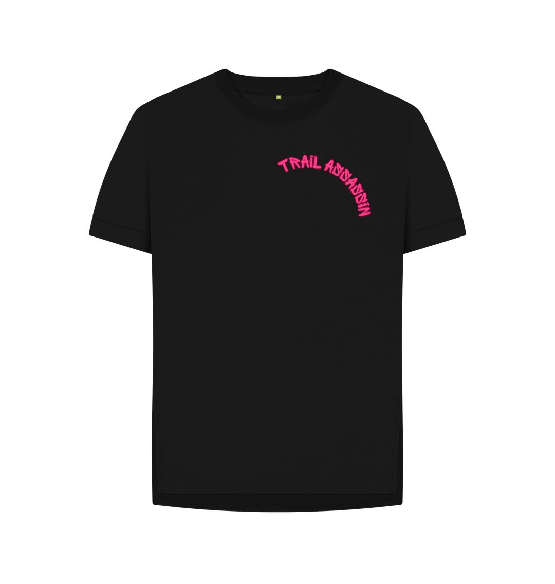 Black Ladies T-Shirt\u201dQOM\u201d