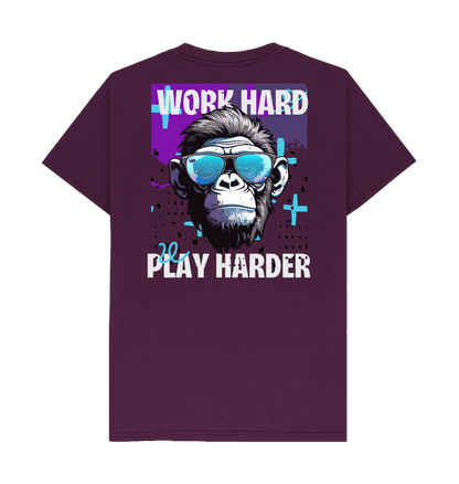 T-Shirt “WORK HARD,PLAY HARDER”