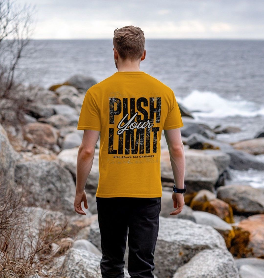 Men’s T-Shirt “PUSH YOUR LIMITS”