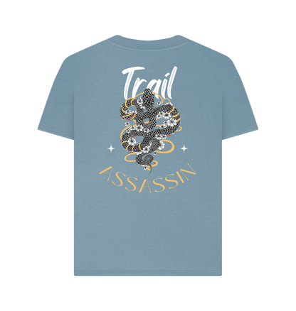 Ladies T-Shirt With Snake Graphic