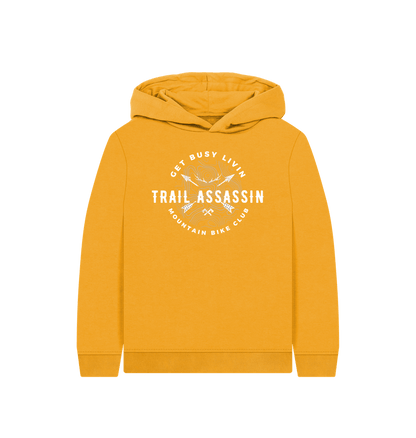 Mustard Kids Hoodie \u201cGET BUSY LIVIN\u201d