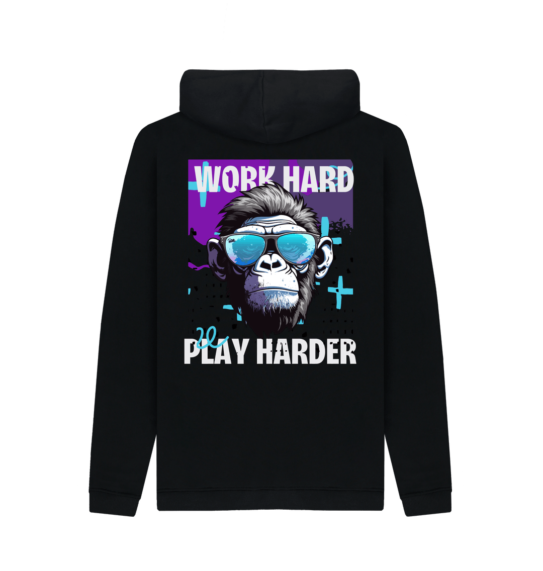 Hoodie “WORK HARD,PLAY HARDER”